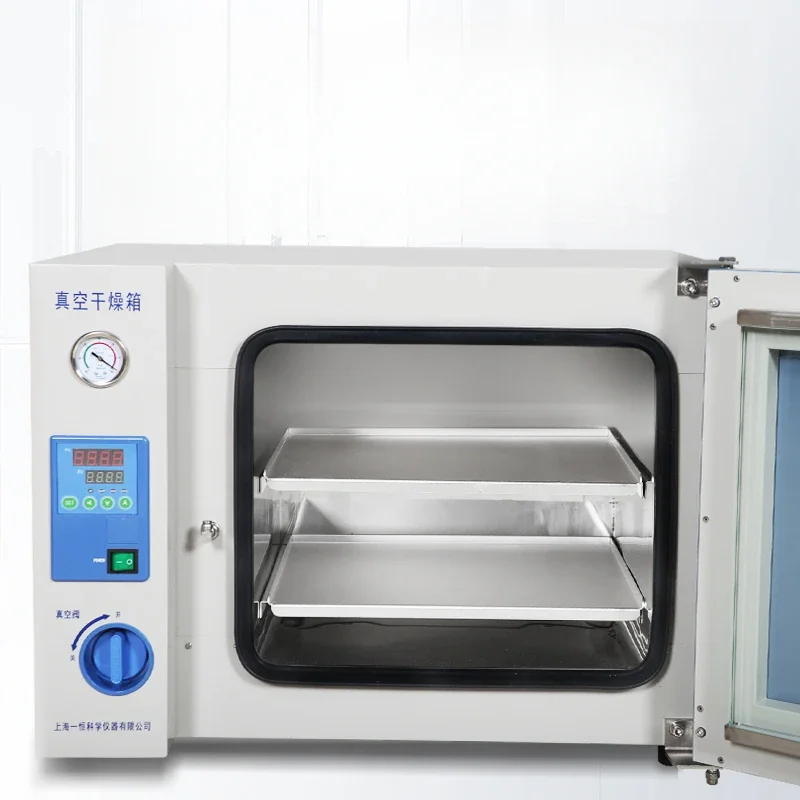 Vacuum drying oven Electric heating constant temperature dryer Industrial small defoaming oven Vacuum pump laboratory