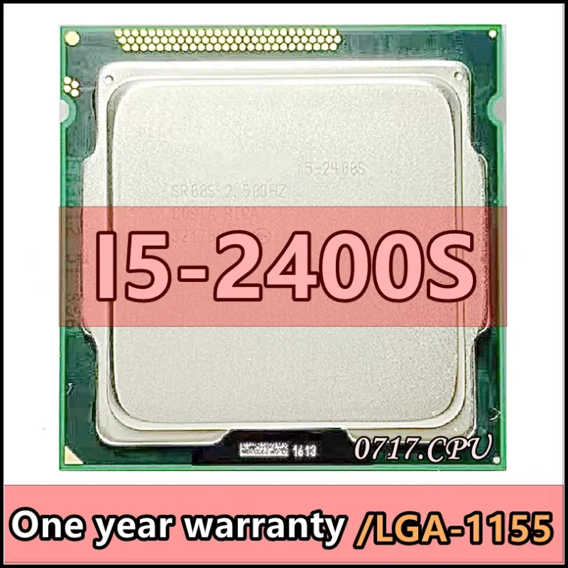 i5-2400S i5 2400S SR00S 2.5GHz Quad-Core CPU Processor 6M 65W LGA 1155