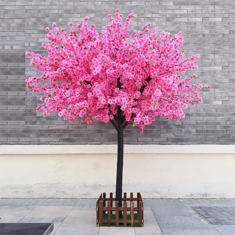 

Large Floor Fake Trees Indoor Decorative Plants Fake Bonsai Living Room Outdoor Landscaping Artificial Tree