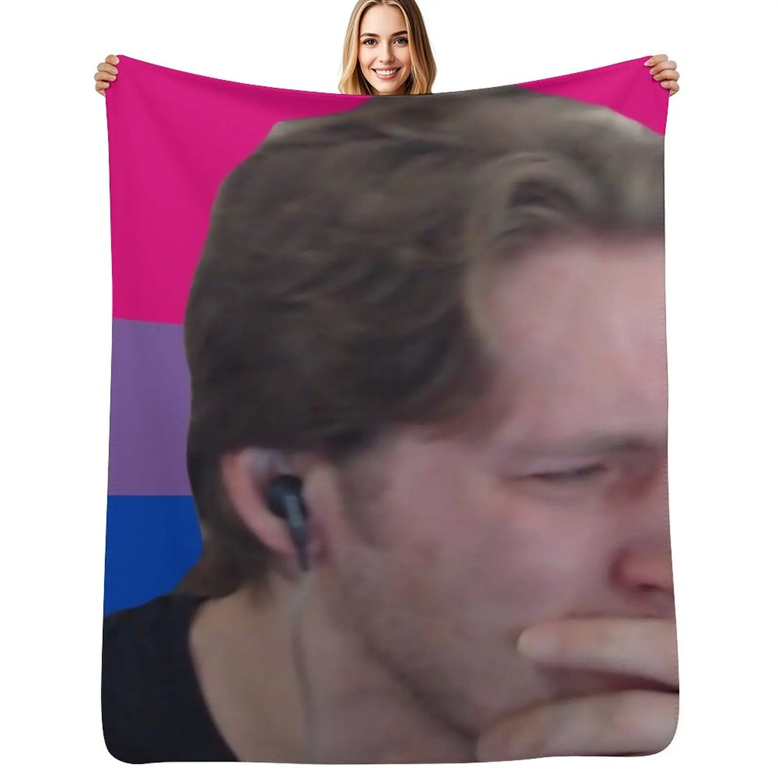 

Jerma985 Throw Blanket Hairy Multi-Purpose Luxury Designer Summer Blankets