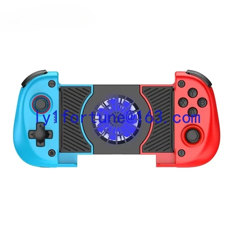 X3 Bluetooth wireless gamepad with cooling fan, dual Hall effect vibration, and burst fire function,suitable for Android, iOS,PC