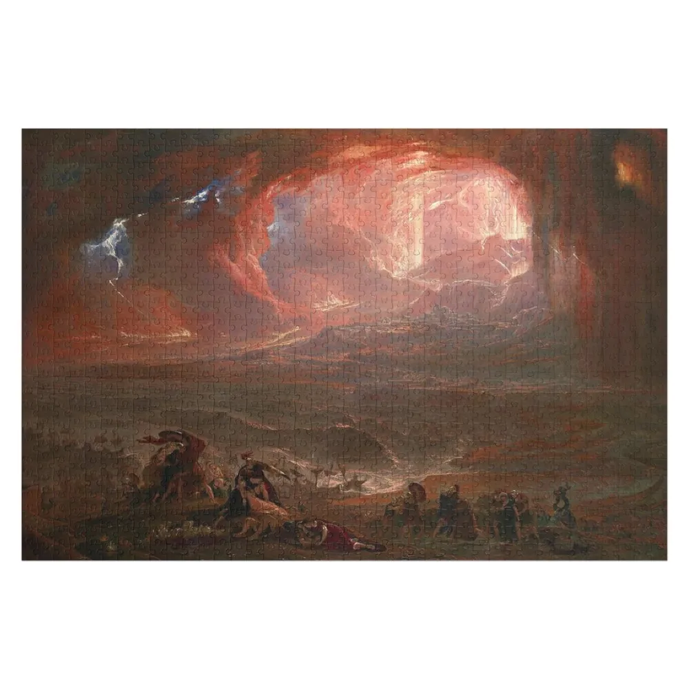 The Destruction of Pompeii and Herculaneum - John Martin - 1822 Jigsaw Puzzle Woodens For Adults Scale Motors Baby Wooden Puzzle