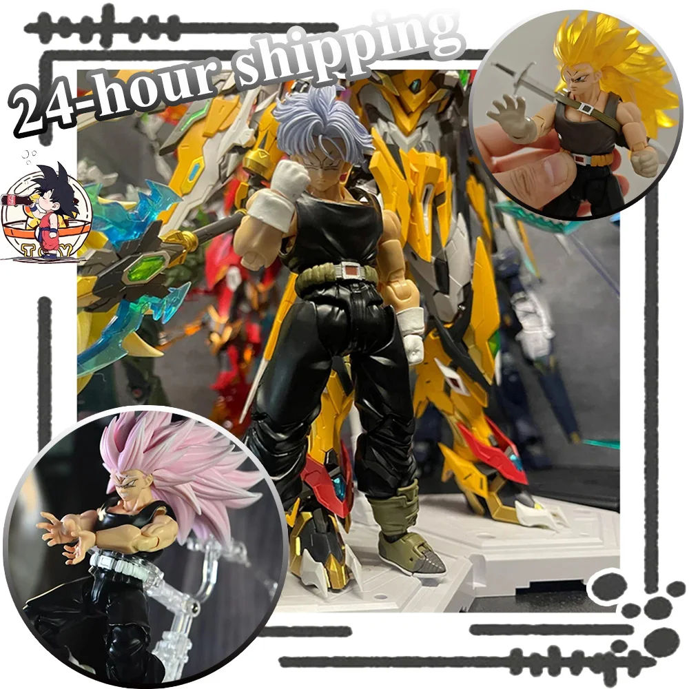 

В наличии фиксированная версия SSS Studio Dragon Ball Figure Trunks Ssj3 S.H.F Figuarts SHF Super Saiyan 3, коллекция экшн-фигурок, подарок
