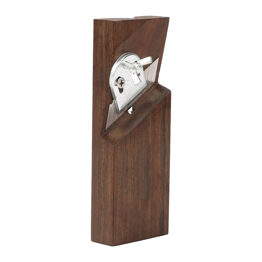 Adjustable Knife Ebony Chamfering Planer SK5 Blade Large Bevel Trimming 45 Degrees Chamfering Plane Adjustable Angle