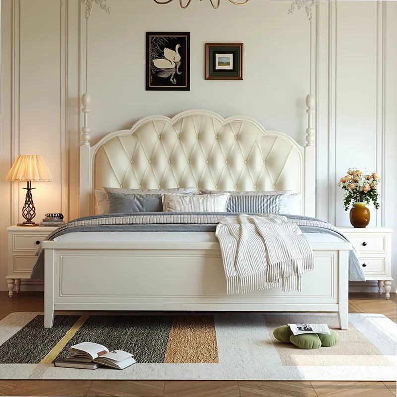 

Design Cheap Bed Accent Luxury Designer Modern Comfortable Relaxing Creative Soft Bed Decoration Camas De Casal Home Furniture