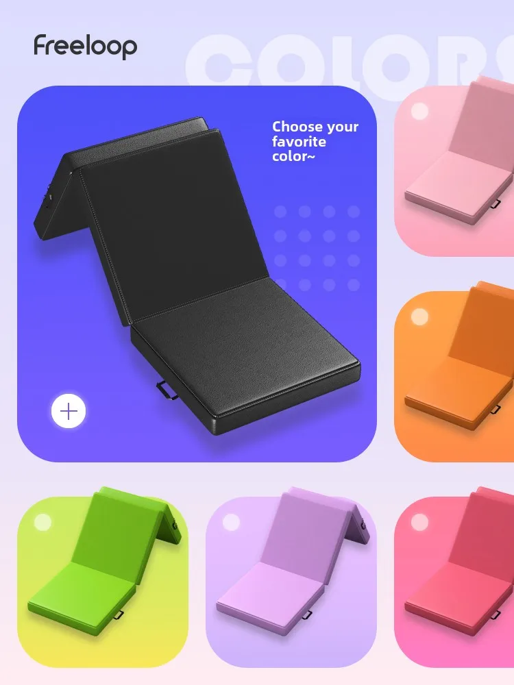 

Thiened Leather Yoga Mat Fitn Pad for Men And Women Abdominal Exercise Sit up Dance Practice Tee Layer Staable Mat