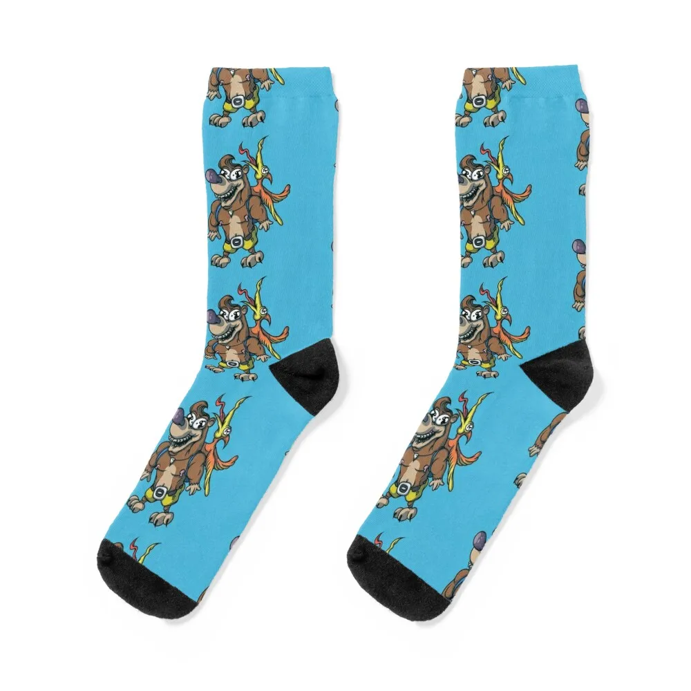 

Banjo & Kazooie Socks soccer anti-slip custom sports luxury anime Socks Men's Women's