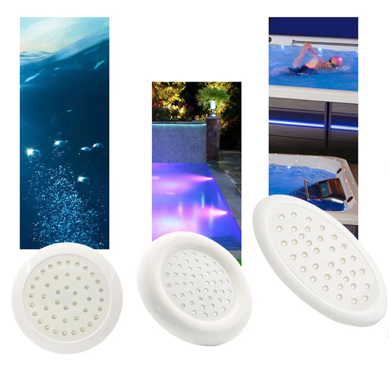 Outdoor DC12V Underwater Waterproof accessories IP68 Led Swimming Pool Light Fully Resin Filled Recessed Style Led