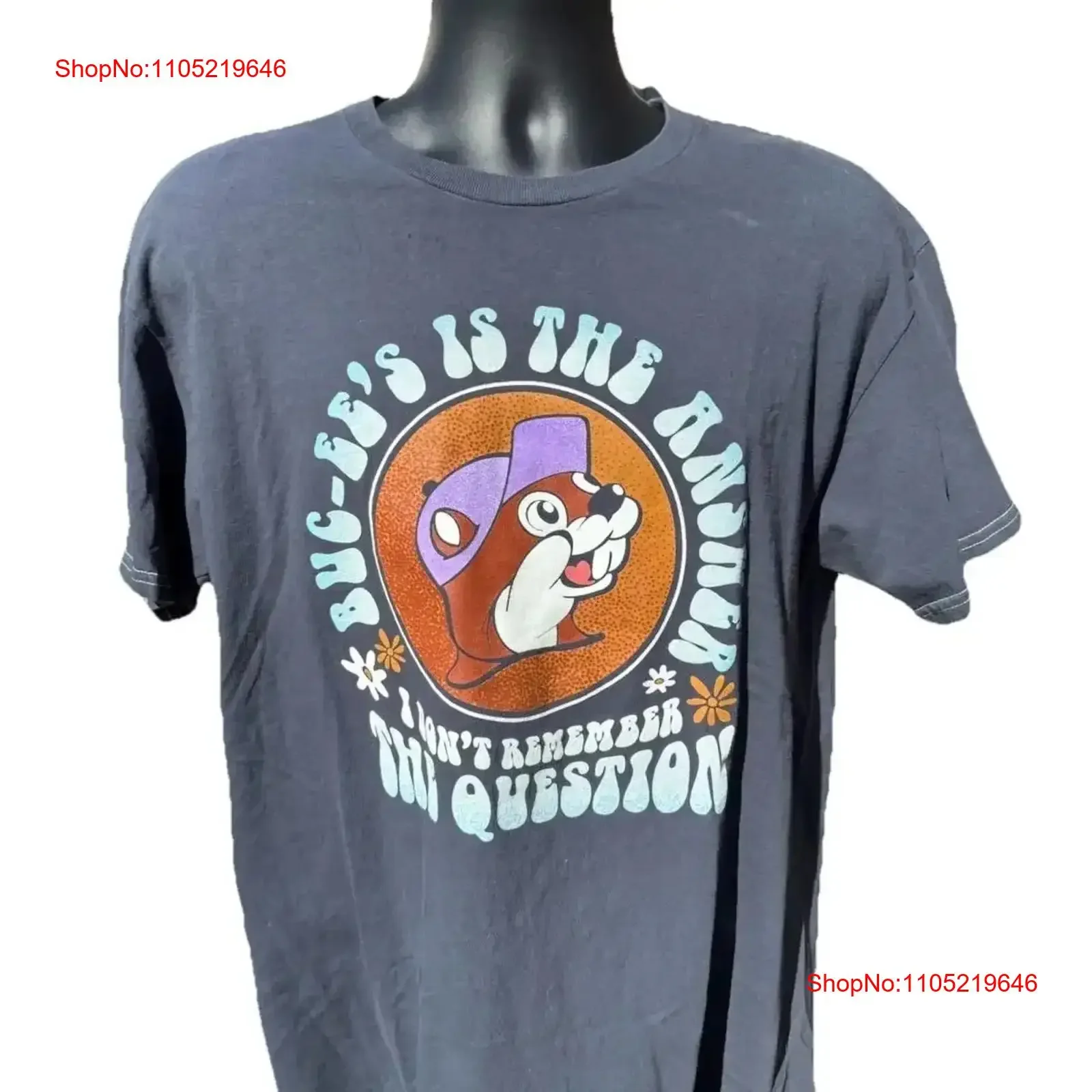 Buc ee s is the answer I don t remember question shirt size large vintage Washed Breathable Slightly vintage Washed Unisex
