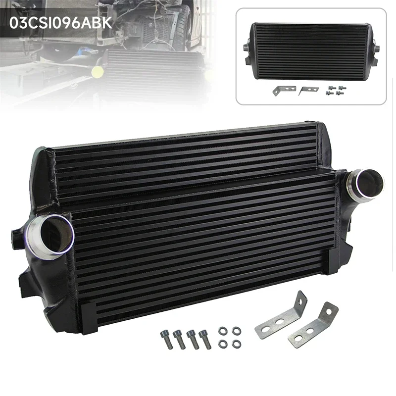 2009-2016 BMW 535i F07/F10/F11/F18 & 2007-2015 F01/F02 740i 730d(x)/740d(x) Aluminum Front Mount Bar & Plate Intercooler