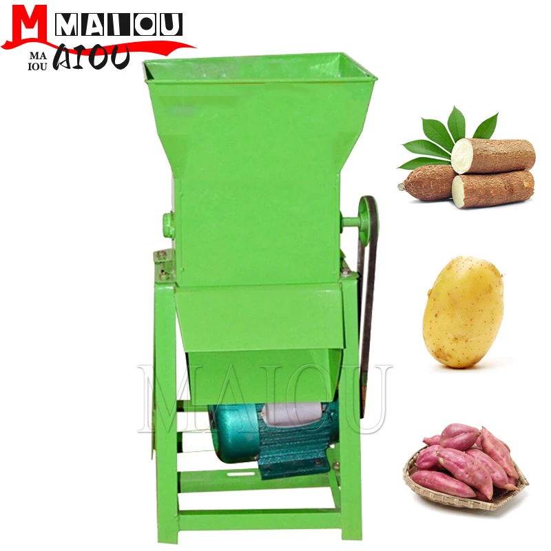 Elektrische Cassave Rasp Machine Taro Raspen Machine Zoete Aardappel Grinder Machine