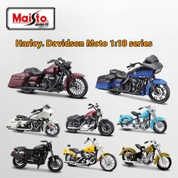 Maisto 1:18 Harley 2018 Cvo rivoluzionario pressofusione simulazione pressofusione lega sorpresa moto da collezione regalo giocattolo