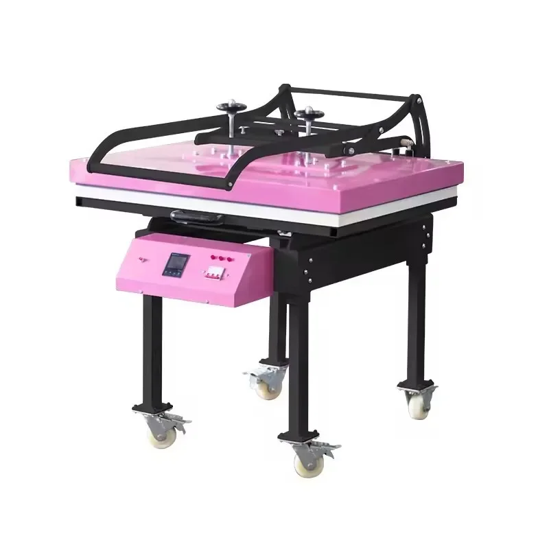 【2026】Large Format Sublimation Heat Press Machine Manual Largest Size 60cm 80cm 100cm 120cm Slide Out Design Movable With Stand