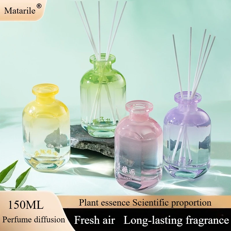 

Matarile Plant Essential Oil Fragrance Reed Perfume Diffuser Set Air Freshener Luxury Hogar Air Freshener Difusor De Aromas