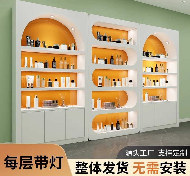 

Beauty Salon Company Bag Product Display Cabinet Display Cabinet Cosmetics Display Rack Shelf Rack