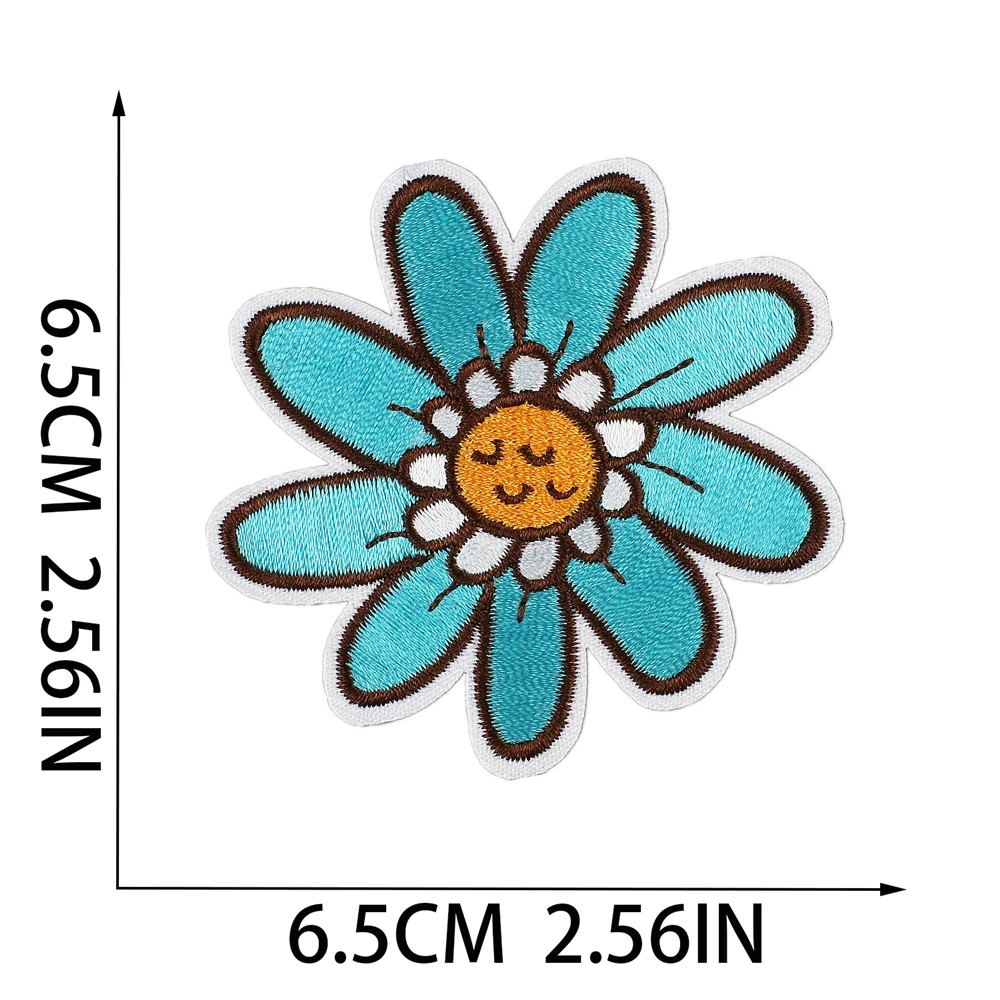 1pcs Patch Bee Stickers Iron On Patches for Clothing Sewing Embroidery Fusible Applique Badge Decoration Stripes