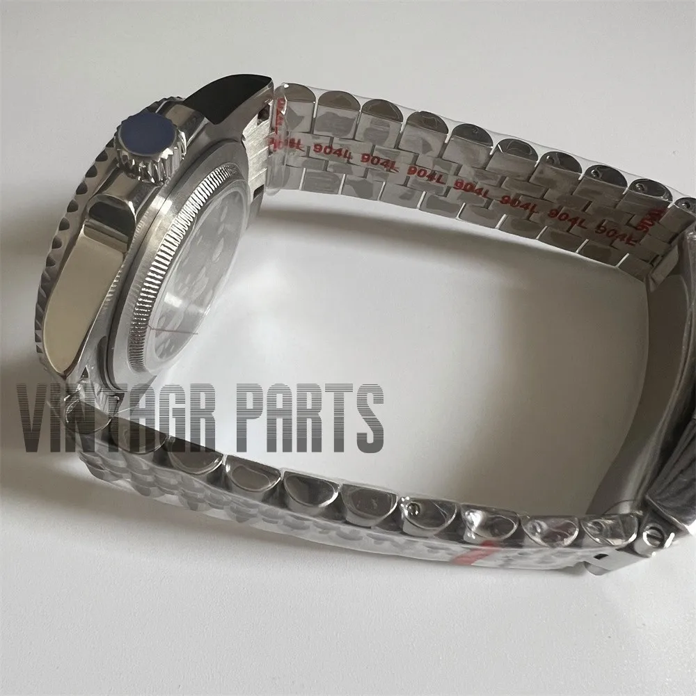 316L Stainless Steel 40mm watch case sapphire glass fit NH35 NH36 movement