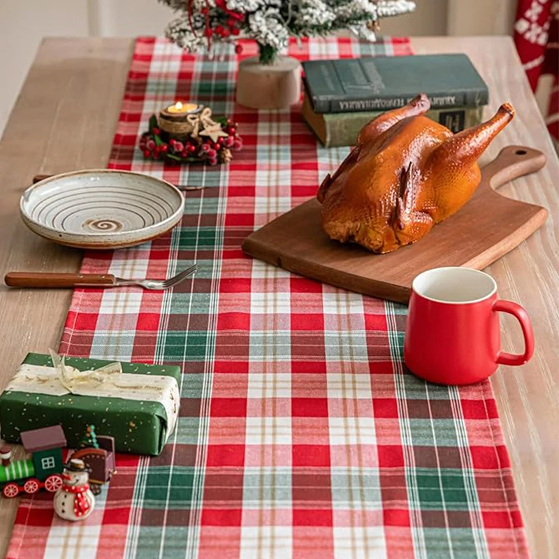 عيد الميلاد الذهب سلك متقلب الجدول عداء مفرش المائدة للحفلات والولائم والمطاعم والمطابخ #4