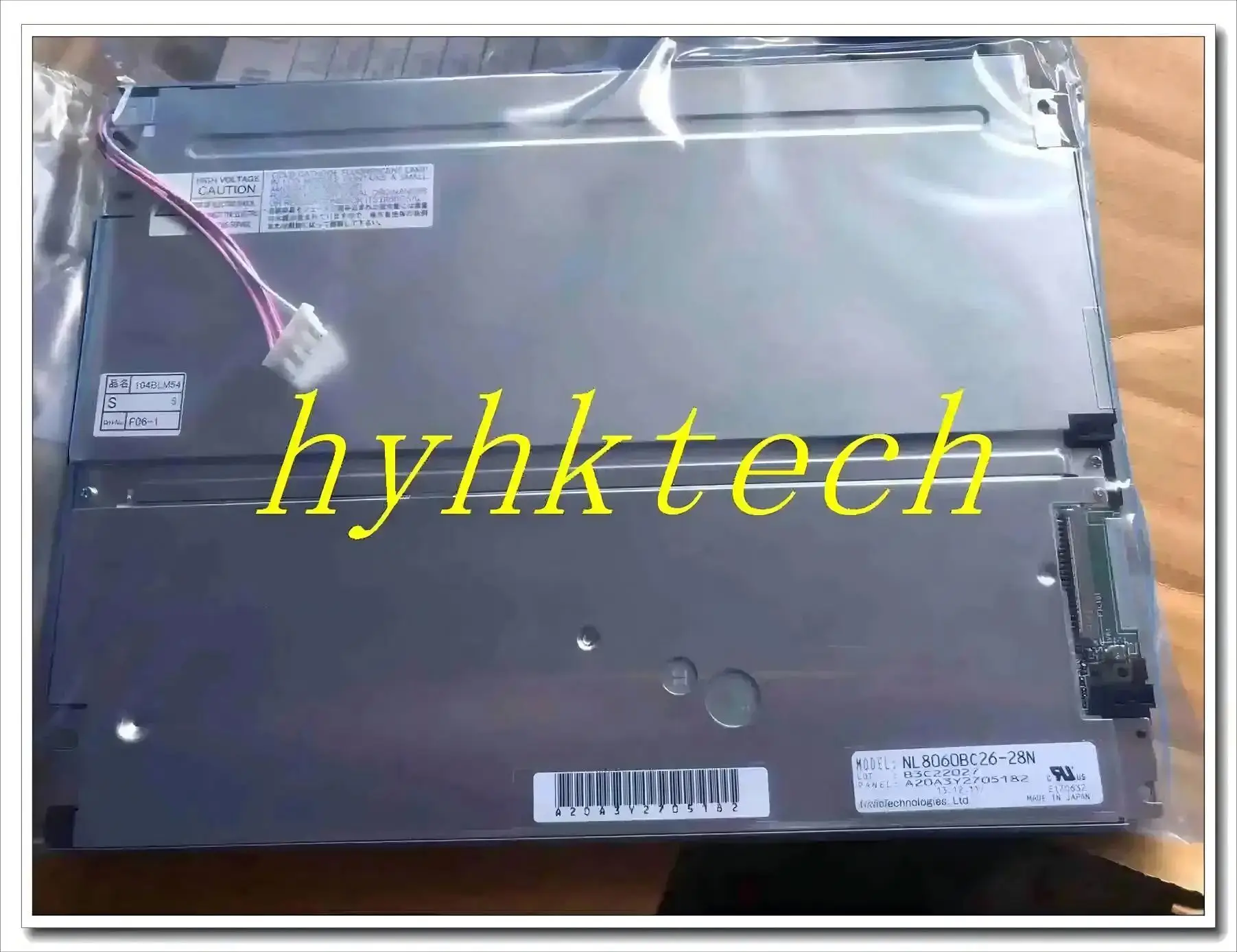 NL8060BC26-28   NL8060BC26-28N   10.4 INCH Industrial LCD,new&original in stock, tested before shipment