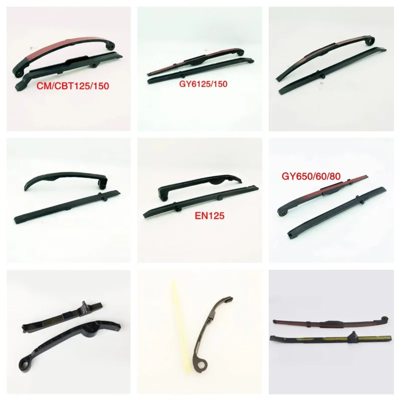 Motorrad Nockenwellen-Kettenspanner Führungsschiene Streifensatz für GY6 50 60 80 CBT125 150 CH125 AN125 CBF125 YBR125 GS125 EN