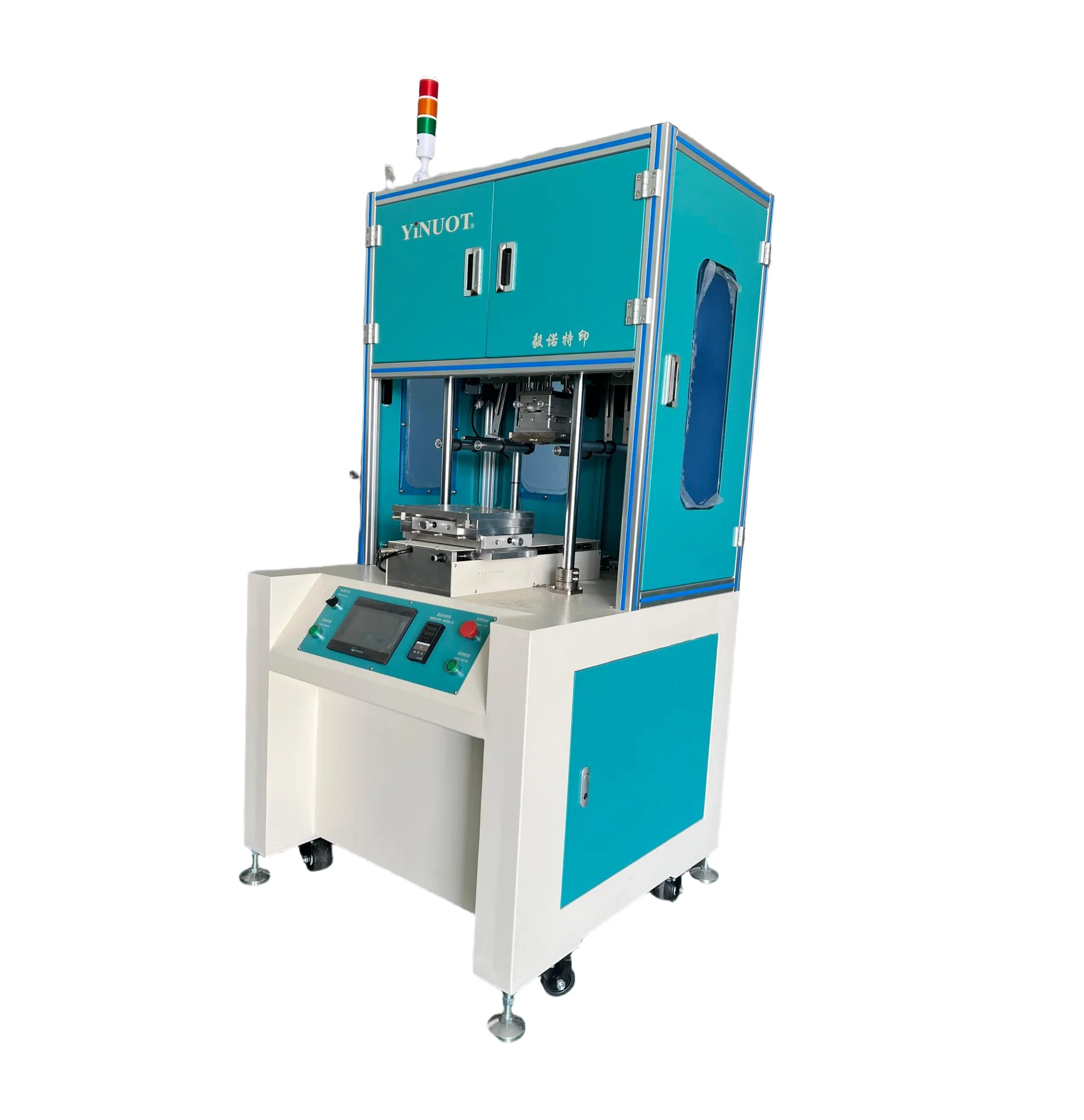 Versatile New Desktop Automatic Aluminium Heat Press Device, for Leather Embossing and Custom Gift Box Hot Foil Stamping,