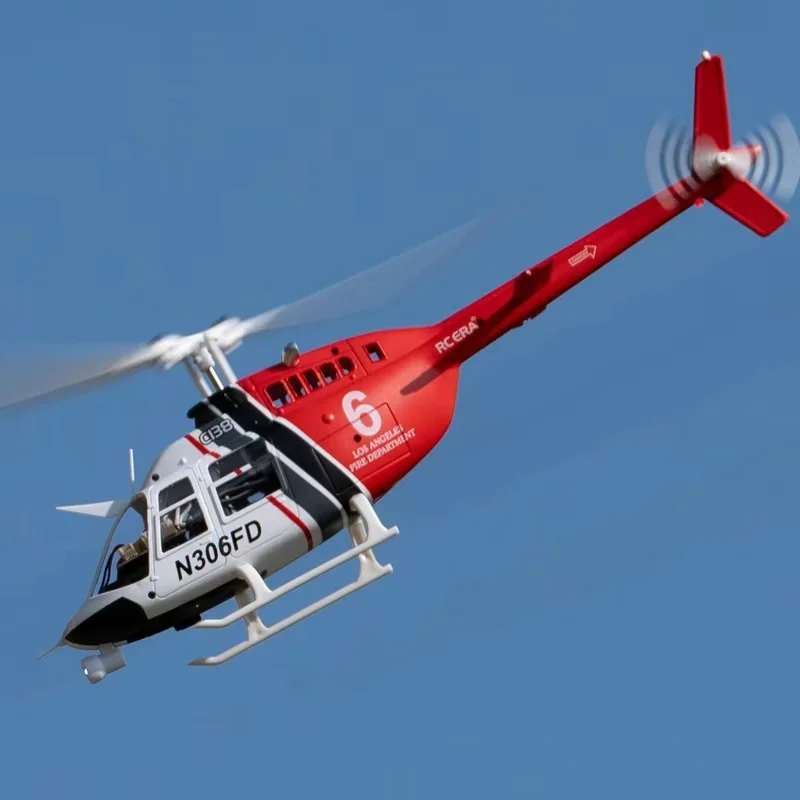 RHSKY C138 afstandsbediening helikopter model vechter BELL206 kinderspeelgoed valbestendig speelgoed geschenken