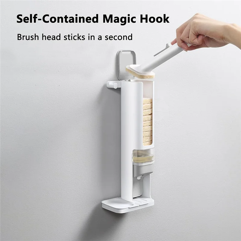 

Набор щеток для кастрюль, сменная щетка, бытовой негрязный набор для мытья рук, щетка для мытья посуды, набор для чистки кухни