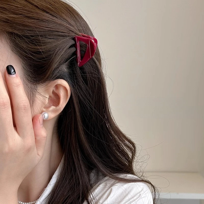 

French-Style Acetate Hair Clip for Women Hair Clip for Back-of-Head Updo Elegant and Versatile Hair Accessory