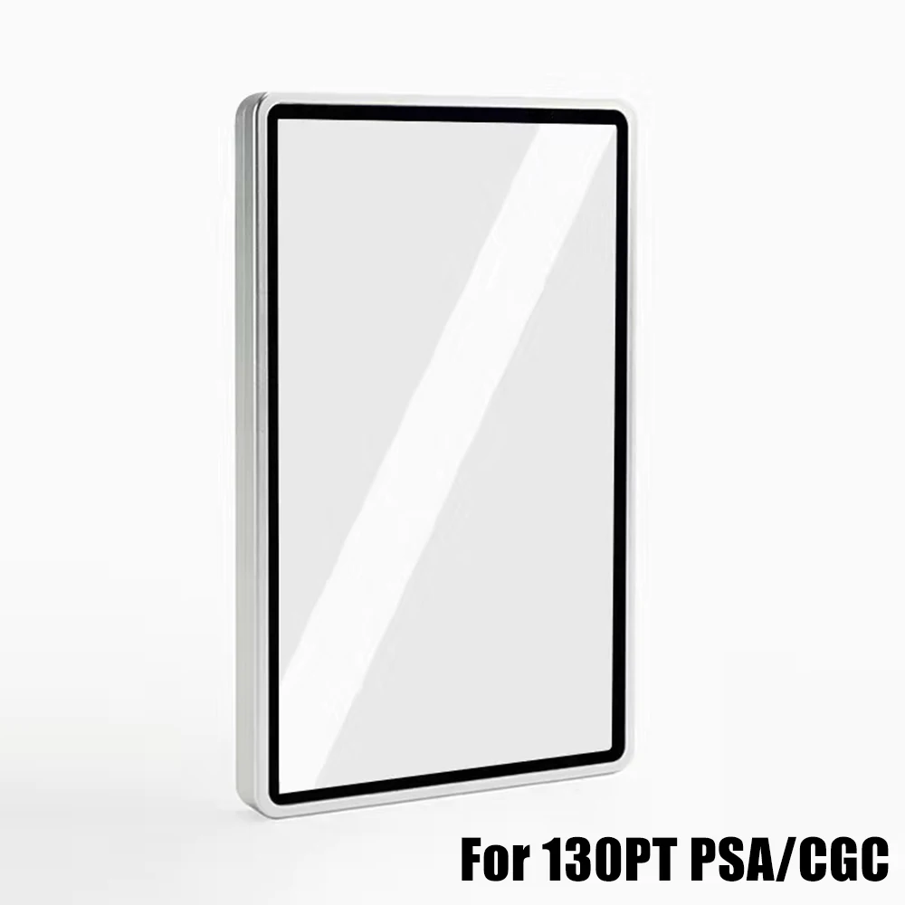 35-130PT Mehrfarbige Aluminiumlegierung Schutzhülle für PSA CGC BGS Graded Card Slabs, gehärtetes Glas Sammelkartenhalter