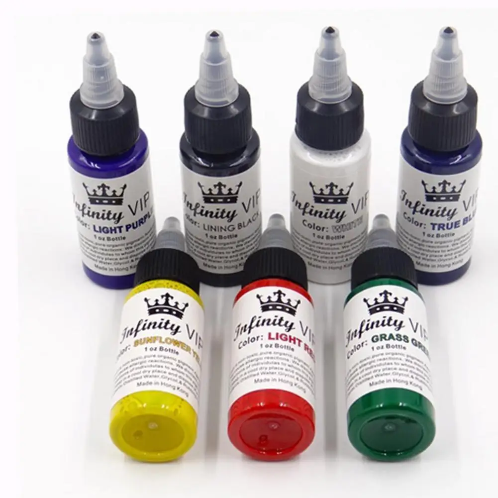 30ml Professional Tattoo Pigment Ink Permanent Tattoo Painting Supply For Body Beauty Tattoo Art Professional Tattoo Suppli W9j1