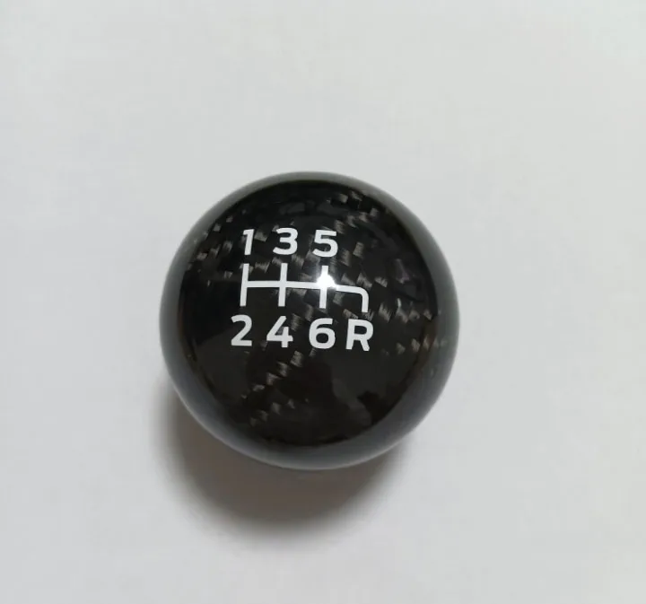 

Car Manual Transmission 6 Speed Racing Carbon Fiber Gear Shift Knob For Ford Focus Fiesta RS ST