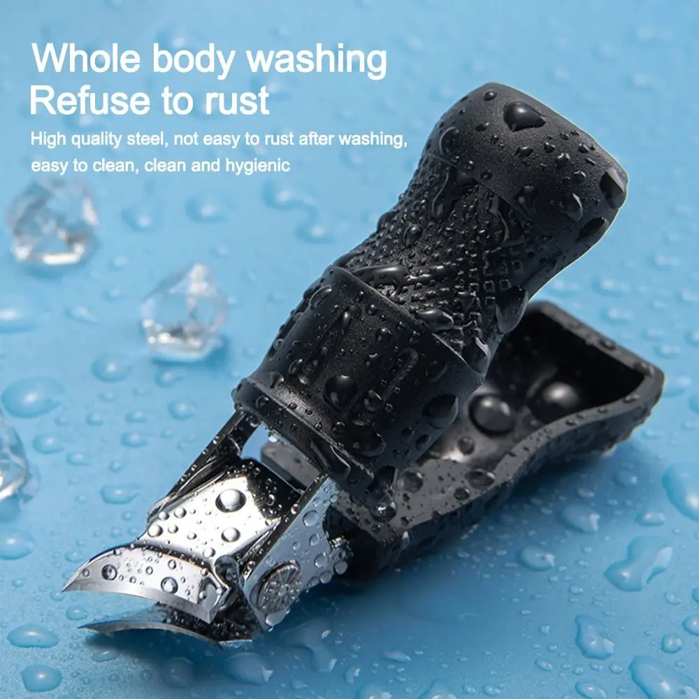 Nowe obcinaczki do paznokci z ukośnym ostrzem, szerokie otwarcie, odporne na zachlapania, obcinaczki do paznokci, szczypce do paznokci, domowe narzędzia do manicure.