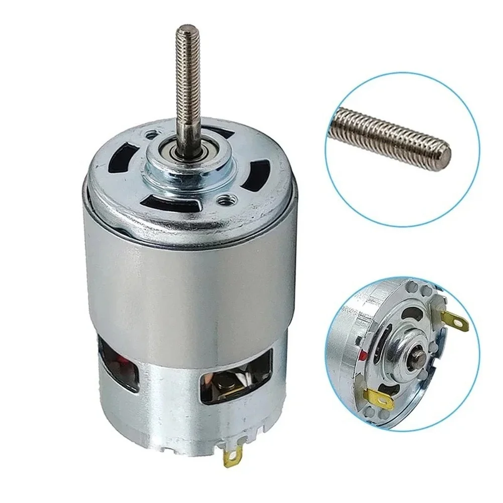 21V DC Motor For Rotor Metal High 16000RPM Replacement Part For For Battery Powered Grass Trimmer Brush Power Tool Accessories