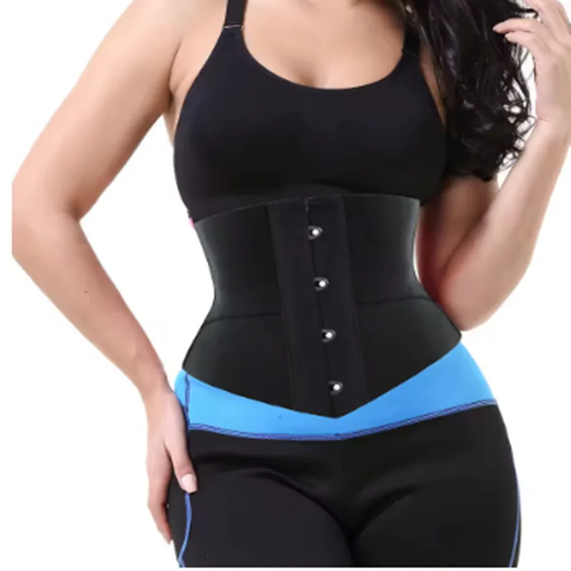 Hourglass Shape Fishbone Corset Women's Underbust Short Bustiers Waist Trainer External Wearing Abdominal Cinching Belt
