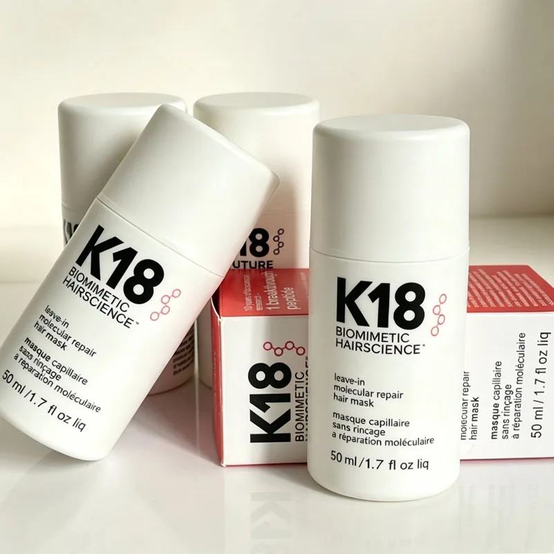 K18 150ml Leave-In Molecular Kertain Repair Hair Mask Collagen Peptides Intense Smoothing Hair Types Deep Conditioning Treatment