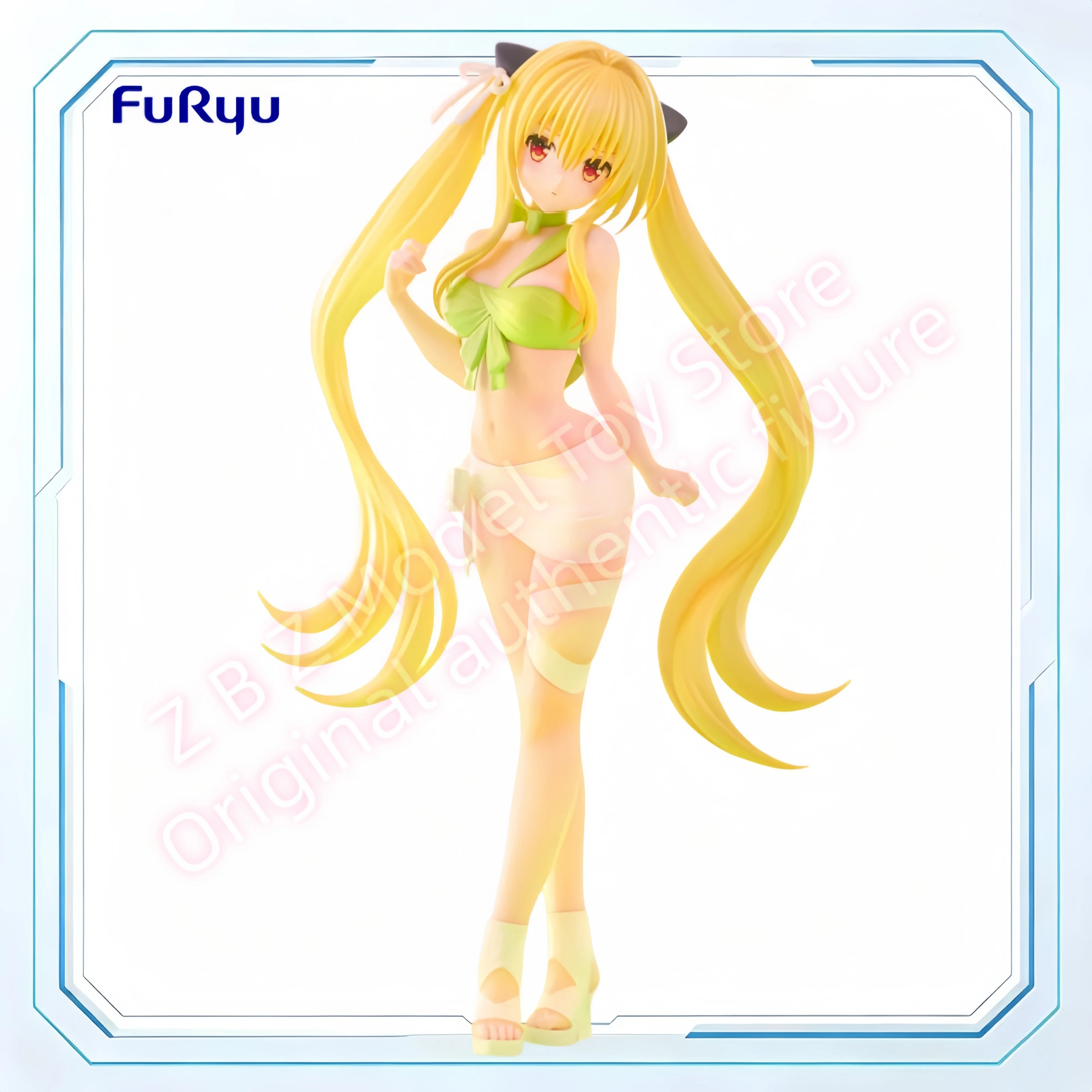 In Stock FuRyu Darkness Goldenly To LOVE-Ru BiCute Ribbons Exquisite Detailed Premium Anime Collectible Figure For Fans Display