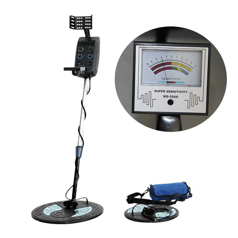 

Digital high sensitivity Underground metal detector for treasure hunting MD5008