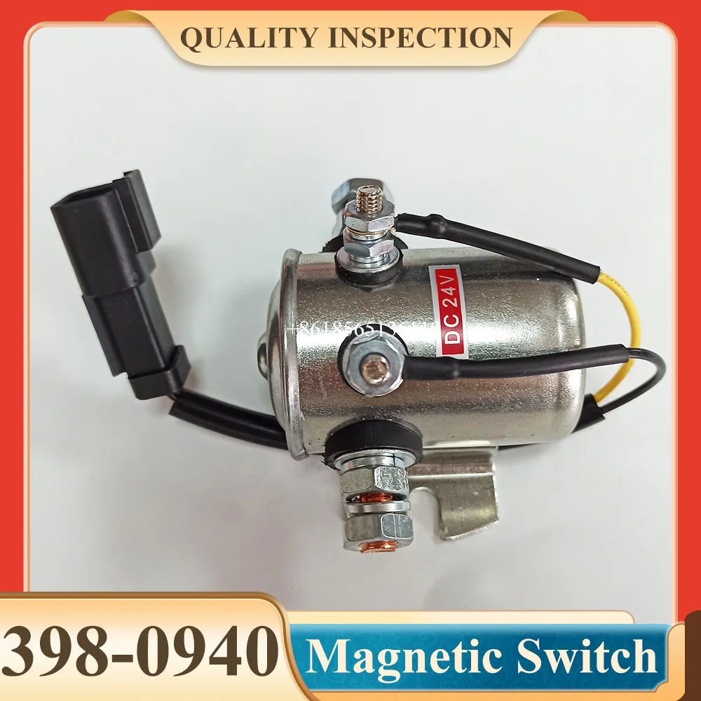 24V GP Magnetic Switch 398-0940 3980940 for Excavator 311DLRR 312D 312DL 314DLCR 315DL 319D 319DL 319DLN
