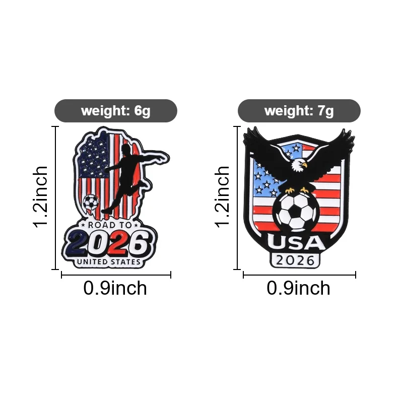 20style USA 250th Anniversary Emaille-Pins, Broschen zum 4. Juli, Reversabzeichen zum Unabhängigkeitstag, amerikanische Flagge, Adler, Schmuck, Geschenk – Detail 5