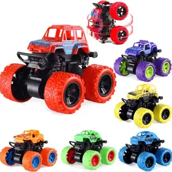 Hot Toys Car Monster Truck Four-wheel Drive Vehicle Stunt Dump Car Inertia Car Toy Dinosaur Pull Back Children Toy Boy Girl Gift