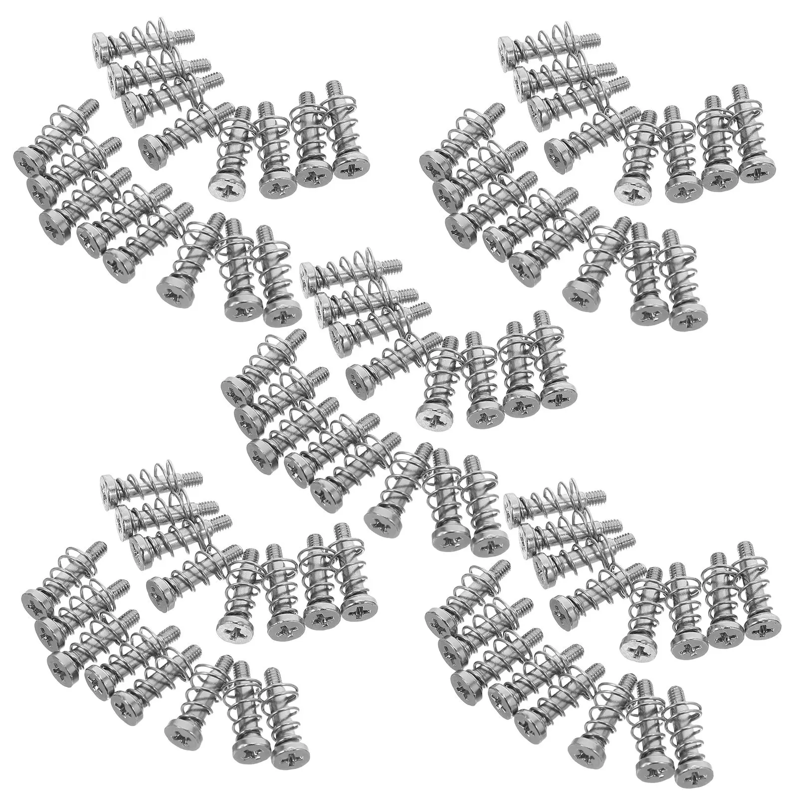 100Pcs GPU Backplate Spring Screws Carbon Steel Precision Fit Easy Install Secure Fastening for Pc Heatsink Cooling Fan Mounting view 2