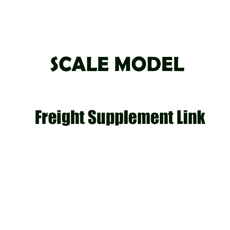 SCALE MODEL Freight Supplement Link