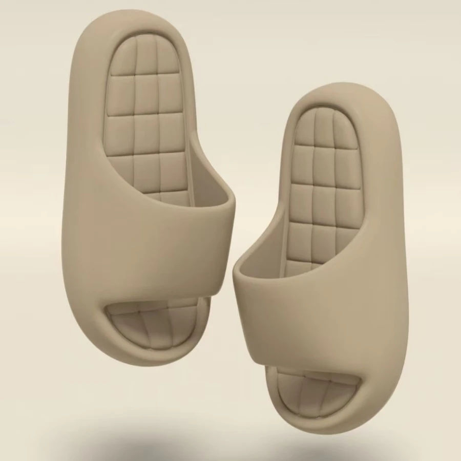 Comfy Home Men's Lightweight Slippers Summer Soft Sole Fashion Indoor Cool Open Toed Outdoor Non-Slip Breathable Women's Shoes