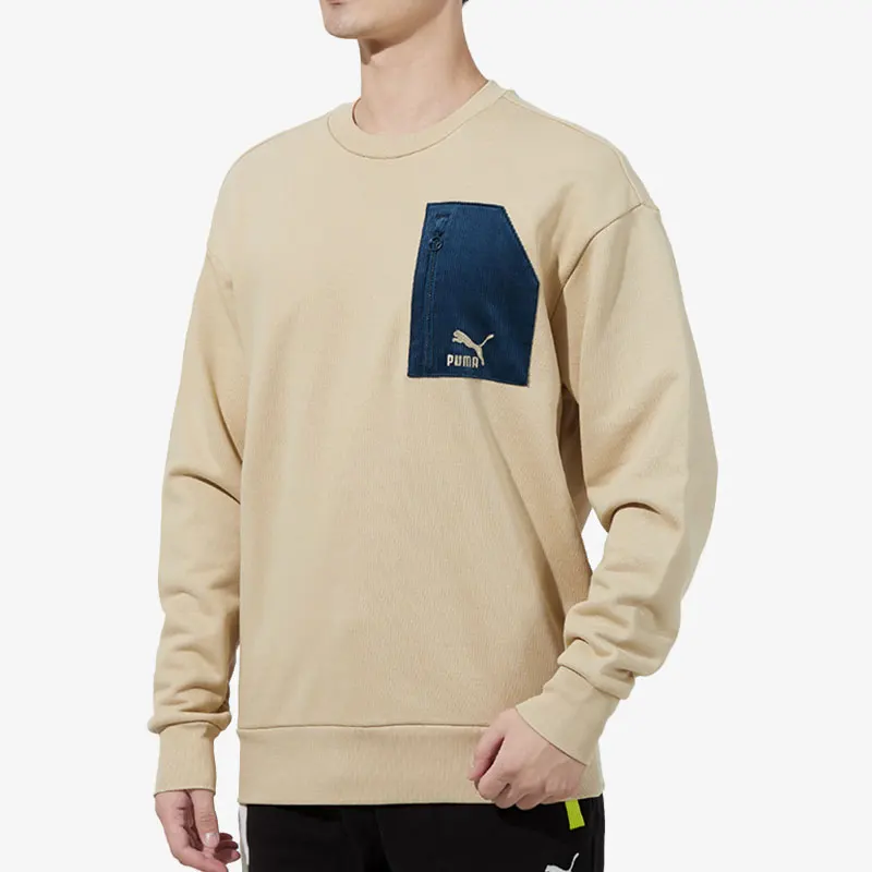 

Мужская толстовка Puma Genuine Current Season с круглым вырезом и длинными рукавами 535130-12