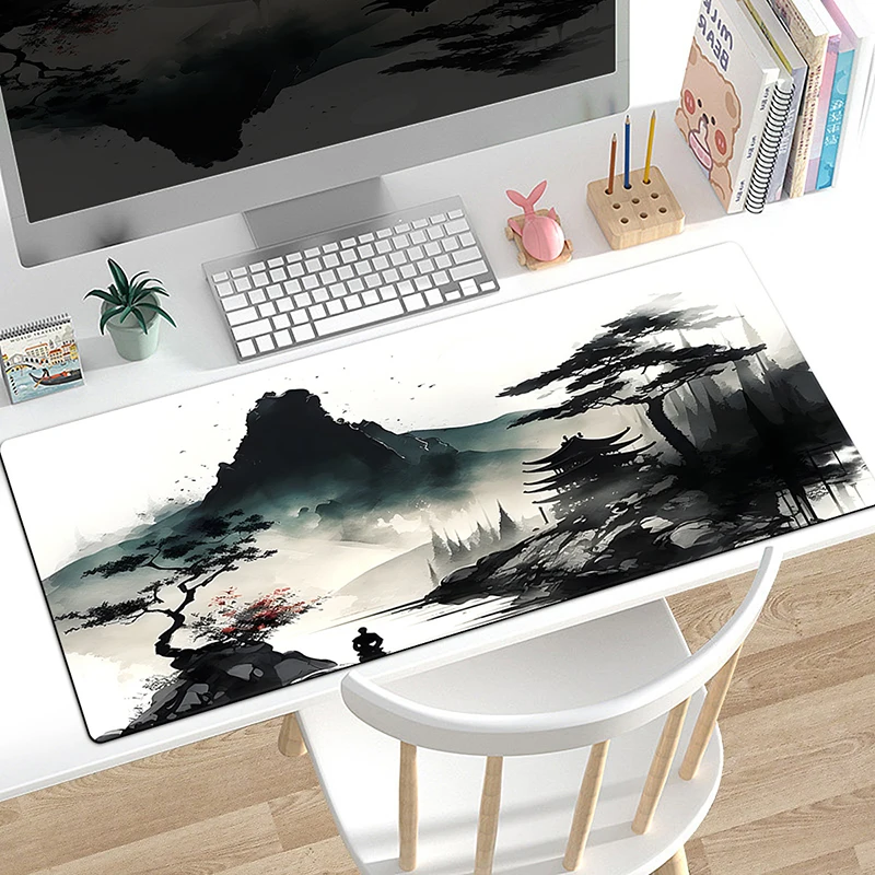 Desktop Ornaments, Decorative Paintings, High-end Atmospheric Natural Landscape Paintings, Office Games, Anti-slip Mouse Pads