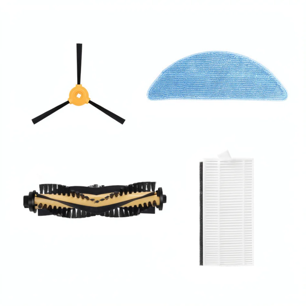 Vacuum Cleaner Spare Parts Set For Eufy 11 11C For Ecovacs N79 Robotic Sweeper Hepa Filter Brush Main Brush Guard Omni Wheel Rag