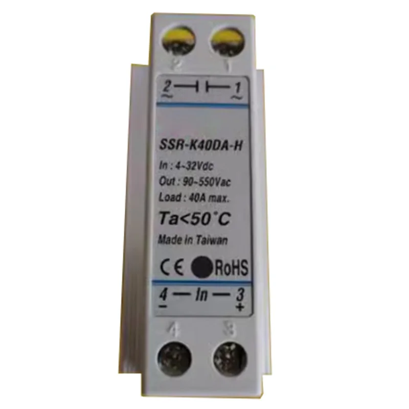 

SSR-K40DA-H new original rail type single solid state relay spot