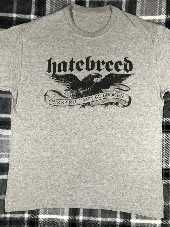 

Hatebreed This Spirit Can't Be Broken For Fan Gray All Size T Shirt