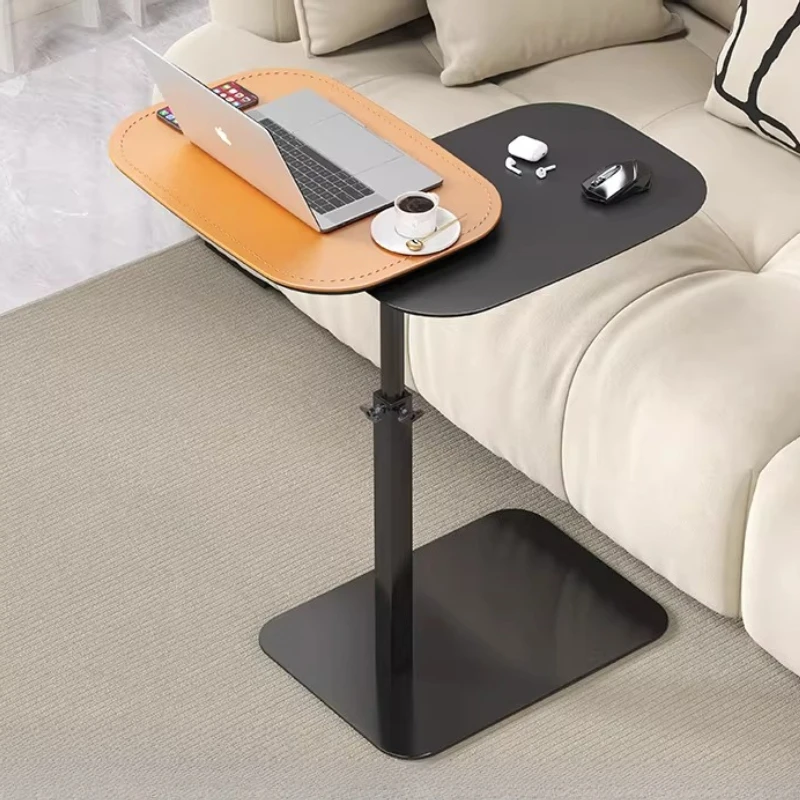 Simple Modern Coffee Table Sofa Luxury Living Room Center Side Tables Density Board Black Bedroom Auxiliary Interior Furniture