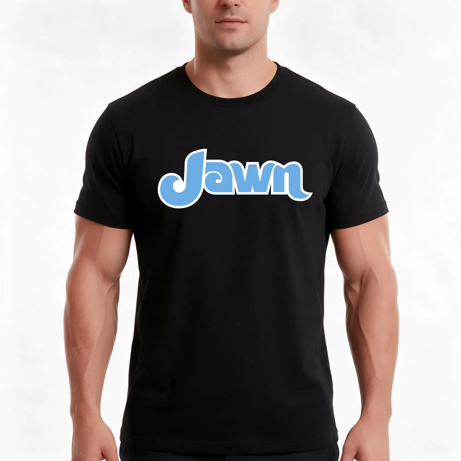 Jawn x Retro Philly 2 T-Shirt Summer Casual Cotton Tee Oversized Streetwear Tops Vintage Graphic Print Unisex Men Women